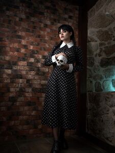 Kalinka Fox Nude Wednesday Addams Cosplay Patreon Set