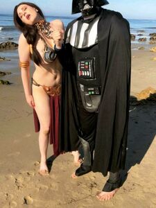 Maitland Ward Nude Slave Leia Cosplay Set Leaked