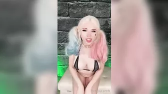Amouranth Nude Harley Quinn Dildo Riding Fansly Video Leaked
