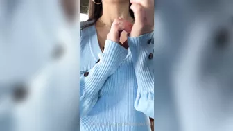 Christina Khalil Sexy Nipple Pokies Dress Tease Video Leaked