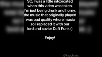 PeachJars Drunk Pussy Tease Onlyfans Video Leak
