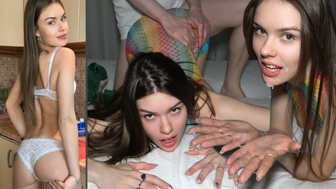 LIFE OF A COLLEGE GIRL - Enjoying Tasty Food And Cock - Princess Alice