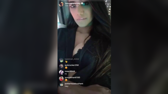 Poonam Pandey Naughty Indian Teasing Her Fans On Instagram Video