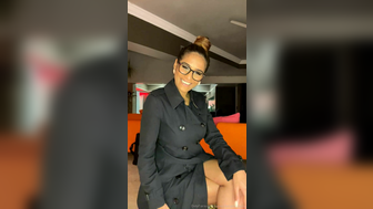 Poonam Pandey Naughty Secretary Talk Dirty on Cam Onlyfans Video