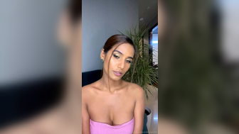 Poonam Pandey Desi Babe Wearing Towel While Streaming OnlyFans Video