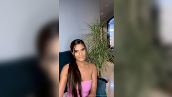 Poonam Pandey Desi Babe Wearing Towel While Streaming OnlyFans Video