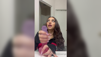 Hiitssenya Ready To Jerk Off For Me Sucking Dildo And Handjob While Showing Cute Boobs Onlyfans Leaked Video