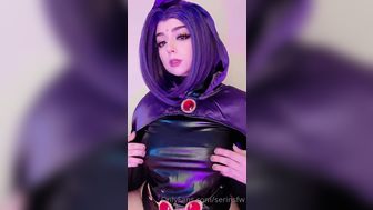 Serinsfw Naughty Beauty Twerking Her Booty and Showing Feets While Wearing Cosplay Onlyfans Video