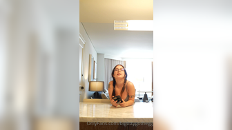 BigTittyGothEgg Naughty Wife Rubbing Big Clit On Couch OnlyFans Video