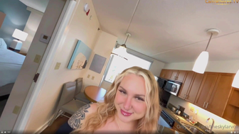 Theskylarvox Blonde Beauty Passionate Giving Deep Sloppy Blowjob to Her Cousin Onlyfans Video