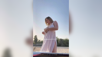Bethanylilya Blonde Babe Shows Natural Big Boobs OnlyFans Video