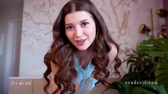 Eva Devil in a Sexy Tight Dress Showing off On Cam Video