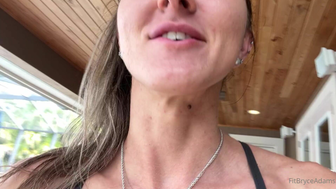 Bryce Adams Aka Fitbryceadams Outdoor Fully Naked Juicy Pussy Masturbation Peeking Through A Window Onlyfans Video