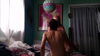 Sexy Girlfriend With Tanlines Rides and Moans