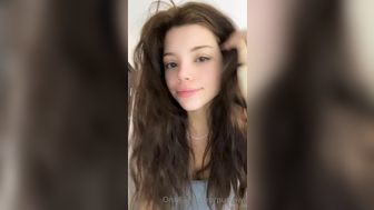 Grinchie Pretty Teen Reveals Her Perky Tits On Cam Onlyfans Video