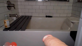 Summer Hart Sucking Dildo With Fake Cum All Over Her Body And Masturbate In Shower Onlyfans Video