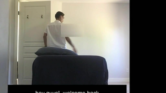 Sinfuldeeds Start to Tease Client's Cock With Her Tits Spycam Onlyfans Video