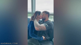 Meetii Kalher Enjoy Riding a Italian Guy's Cock on Couch Video