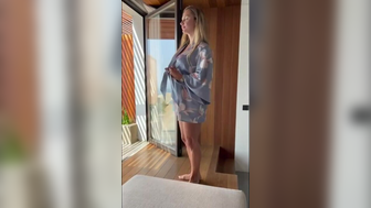 Big Titty blonde Enjoy Sucking Cock Before Gets Sensual Anal Fuck Video