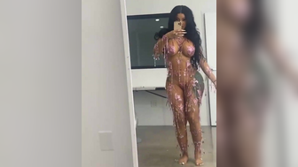 Cardi B Sexy Bikini Cosplay Dance Video Leaked