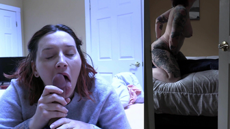 Bettie Bondage Sucking a Cock Before Rides it till Gets Orgasm Onlyfans Video