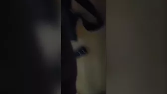 Blonde babe sucks big black cock