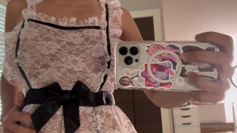 DelightfulHug Playing Nipples And Fingering Her Wet Pussy Till Cum Leaked Onlyfans Video