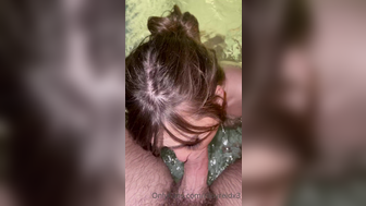 Riley Reid Getting Throat Fucked In A Outdoor Pool And Takes Cumshot Onlyfans Video Leak