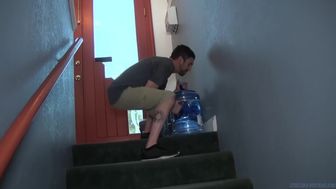 Summer Hart Red Head Slut Seduces a Guy and Punishing Him Femdom Video