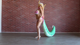 Liz Katz Nude Strip Tease Tohru Cosplay