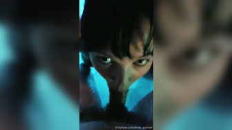 Drew Gulliver Sucking Juicy Cock And Taking Cum Shot On Boobs Onlyfans Video