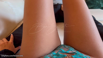 Beatrice Segreti Teasing Foot Massage To Juicy Cock Wearing Thong Video