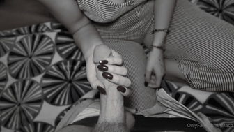 Lilrach Teasing Hard Cock With Feet And Riding Inside Her Wet Pussy Onlyfans Video