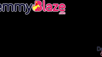 Demmy Blaze As A Basketball Player Shows Huge Tits And Playing With Them Video