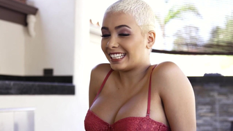 Aaliyah Hadid Deep Throating Black Cock While Taking Cum Shots Leaked Video