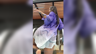 Latinateen Shows Her Huge Ass In The Pool Onlyfans Video