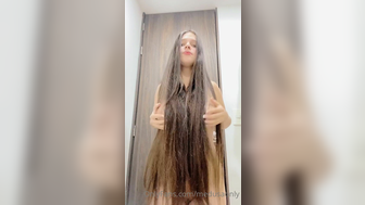 Medusaonly Long Hair Baby Jiggling Her Soft Tits While Naked Onlyfans Video