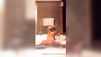 Stefanie Gurzanski Nude Bathtub Onlyfans Porn Leaked Onlyfans Porn Video