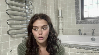 Emily Black Throating A Black Dildo And Put It In Tight Pussy Onlyfans Video