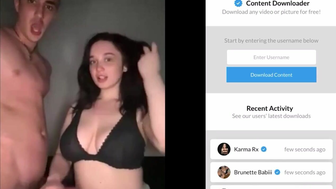 Littlebbycake Busty Babe Doing Handjob and Sucking Big Fat Cock Compilation Onlyfans Video