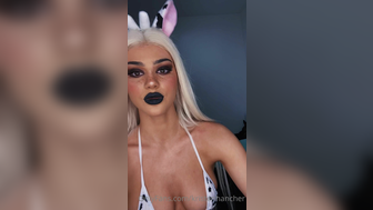 Kristen Hancher Gets Curvy Tits Exposed While Talking to her Fans in Micro Bikini Onlyfans Video