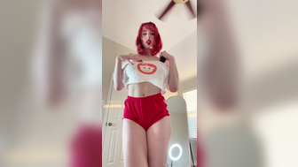 Morgpie Wearing Her Favorite Reddit Top Vibrating Pussy Clit Till It Gets Puffed Fansly Video