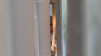 Anna Paul - Sneaking on Thick Busty Aussie Babe Blowjob and Fuck Dildo