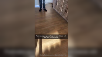 wDakota James Gives Double Blowjob And Takes Cum Facial Onlyfans Video