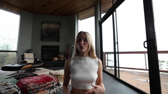 Caroline Zalog Mountain Flower Try On Video Leaked