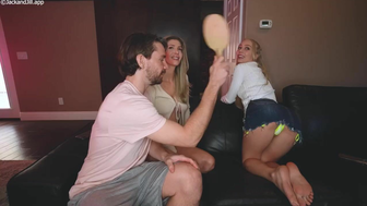 JackandJill Bangs Braylin Bailey With Thick Cock Creamy Pussy Threesome Leak