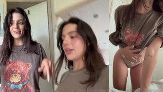 Emily Black Nude tease Morning Routine