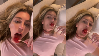 Diora Baird Teasing Tits And Pussy In Thong Video