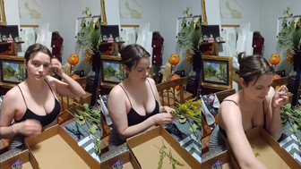 Myfairladyofthevoid Flashing Big Tits On Twitch Stream Video