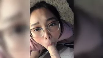 Ambiyah Giving A Amazing Dildo blowjob - Leaked Onlyfans
